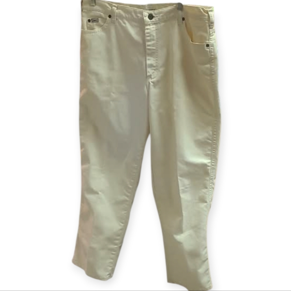 Lee Off-White Denim Pants